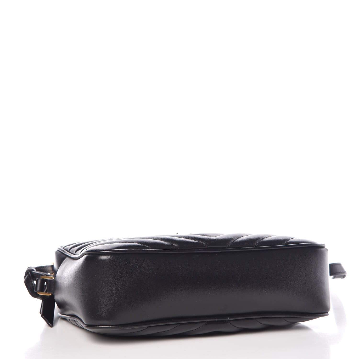 Saint Laurent Calfskin Matelasse Monogram Lou Camera Bag Black 4 of 10