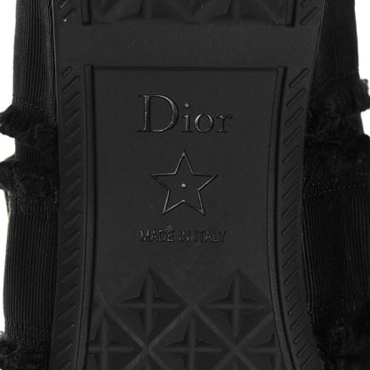 Christian Dior Grosgrain Fringe Songe Ballet Flats 37 Black 7 of 9