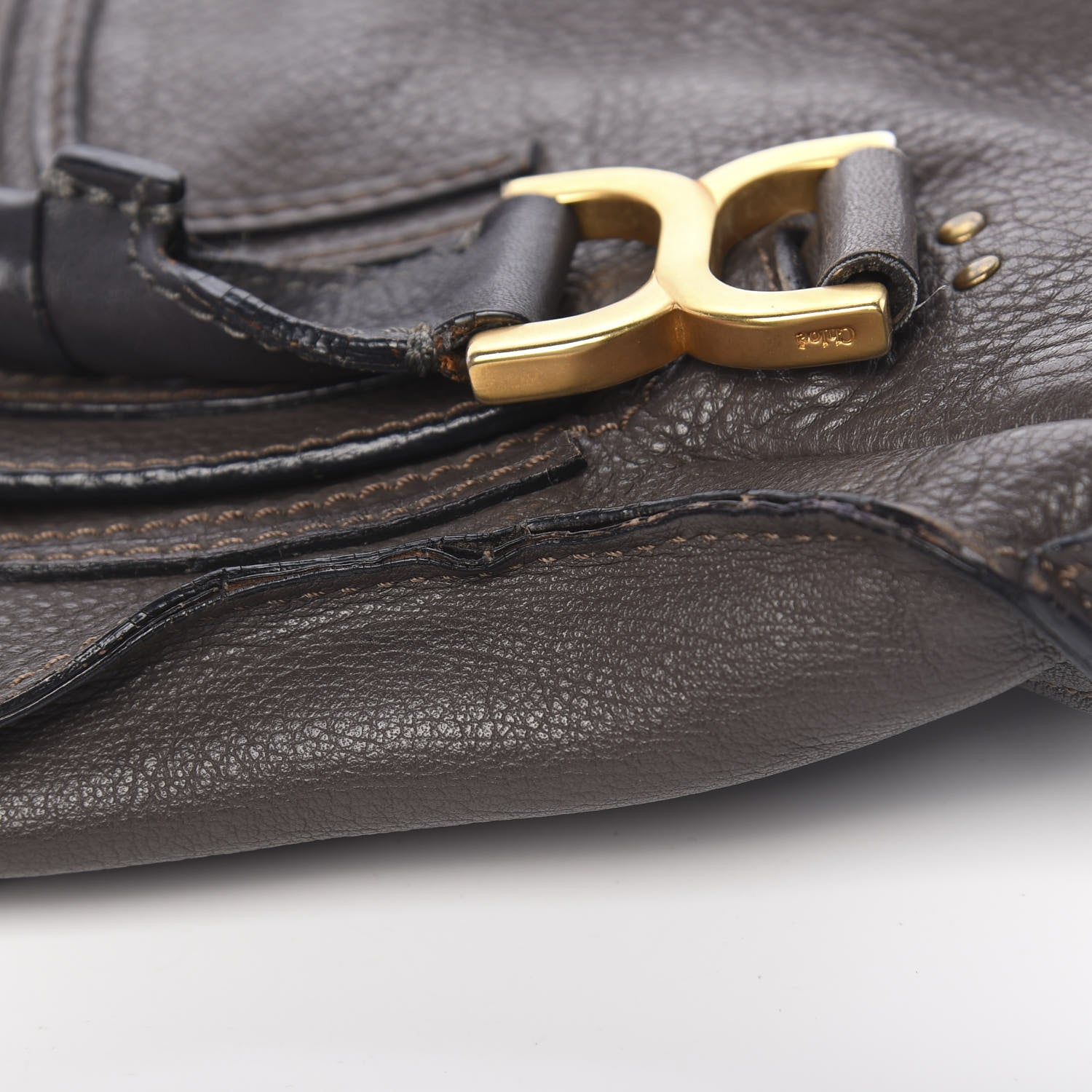 Chloe Calfskin Medium Marcie Satchel Ash 9 of 30