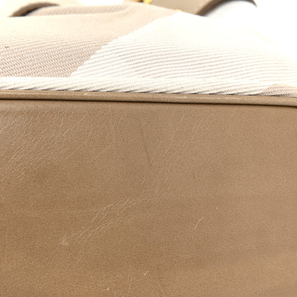 Burberry Canvas Calfskin Mega Nova Check Small Warrior Trench 9 of 22