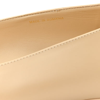Chanel Lambskin Cap Toe CC Uniform Ballerina Flats 39 Beige Black 10 of 10