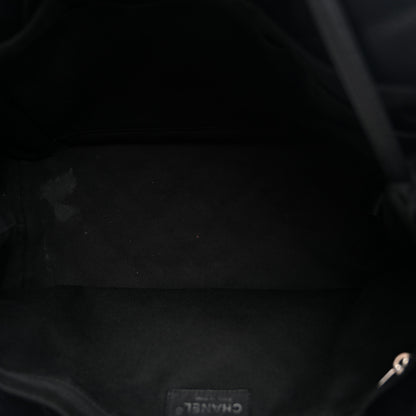 Chanel Caviar Quilted CC Timeless Soft Tote Black 5 of 12
