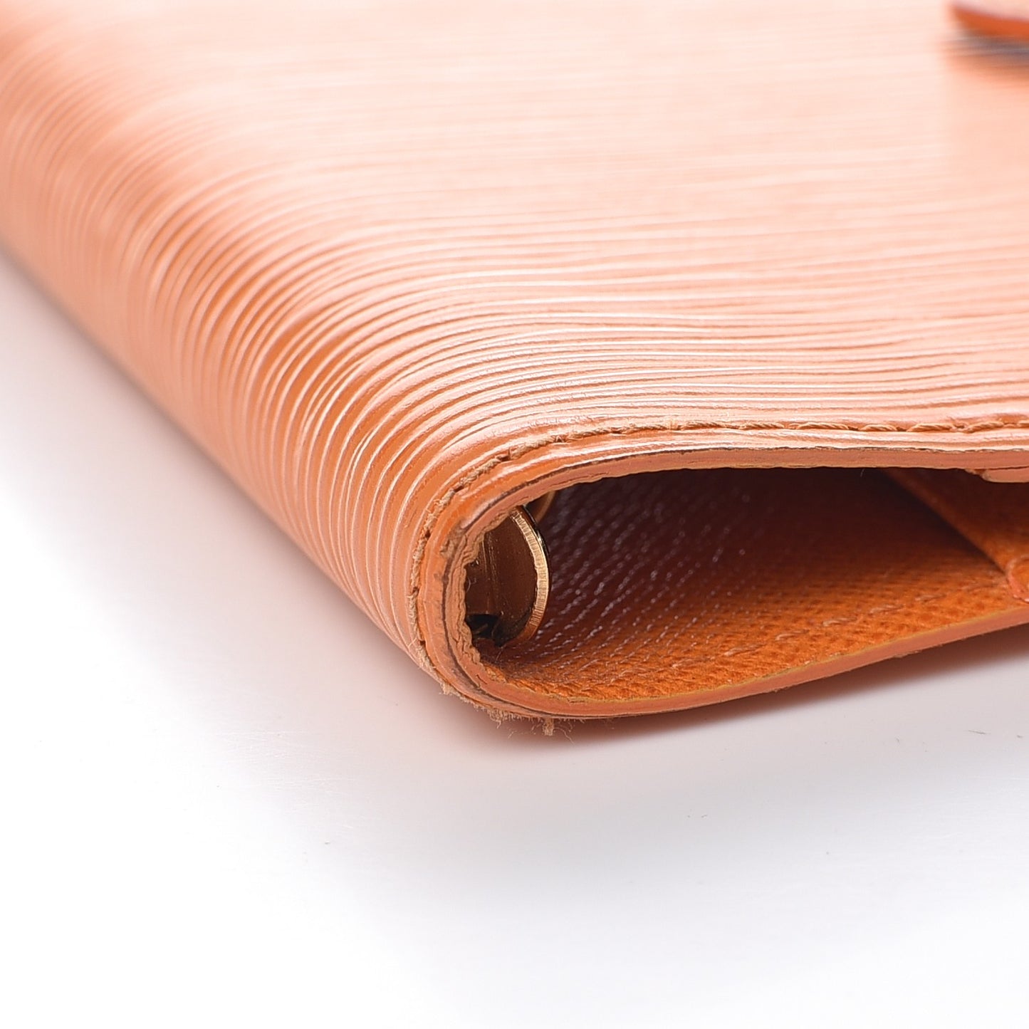 Epi Small Ring Agenda Cover Mandarin