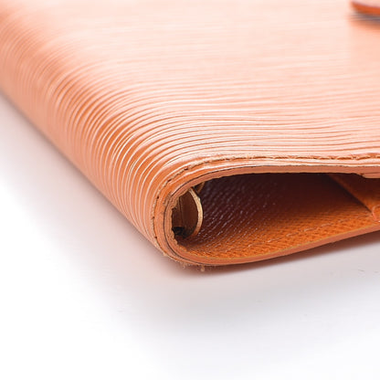 Louis Vuitton Epi Small Ring Agenda Cover Mandarin 7 of 10