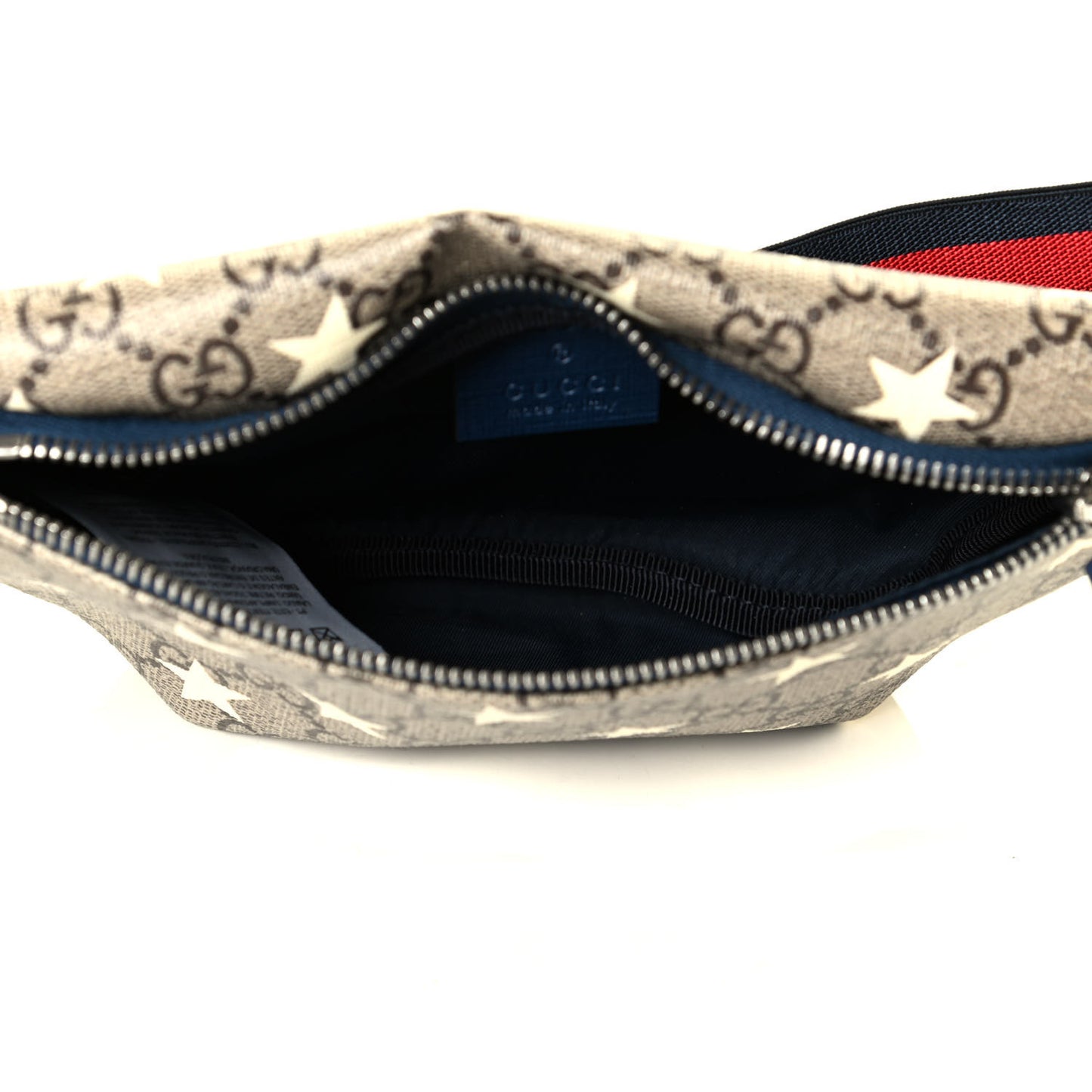 GG Supreme Monogram Stars Childrens Belt Bag