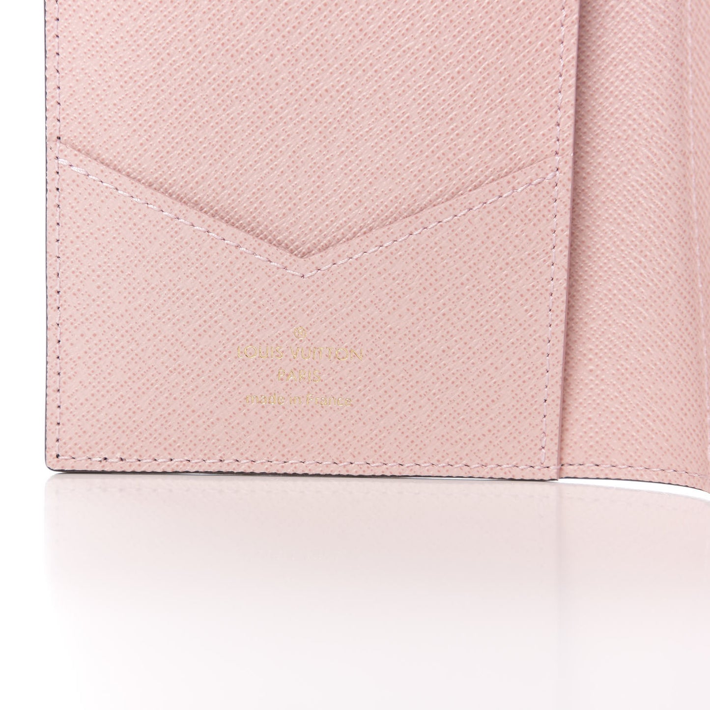 Monogram 2020 Christmas Animation Big Wheel Passport Cover Rose Ballerine