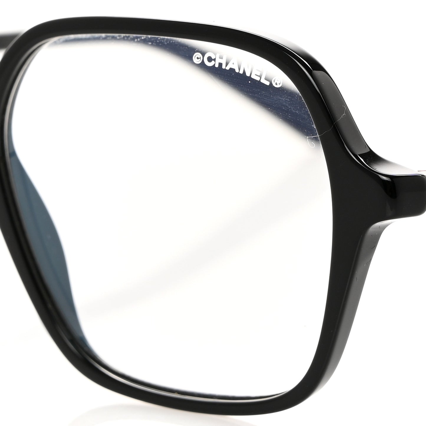 Acetate Square Eyeglasses 3417-S Black