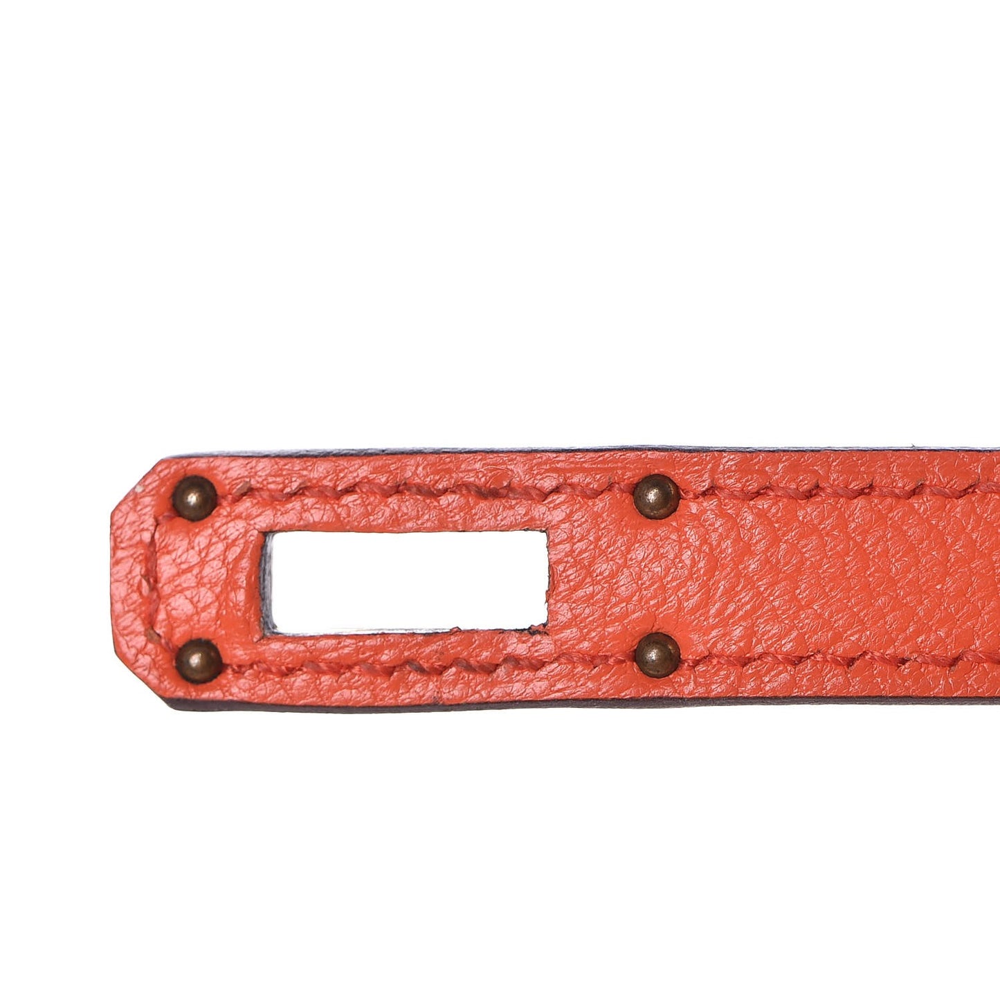 Chevre Mysore Kelly Longue Wallet Orange Poppy