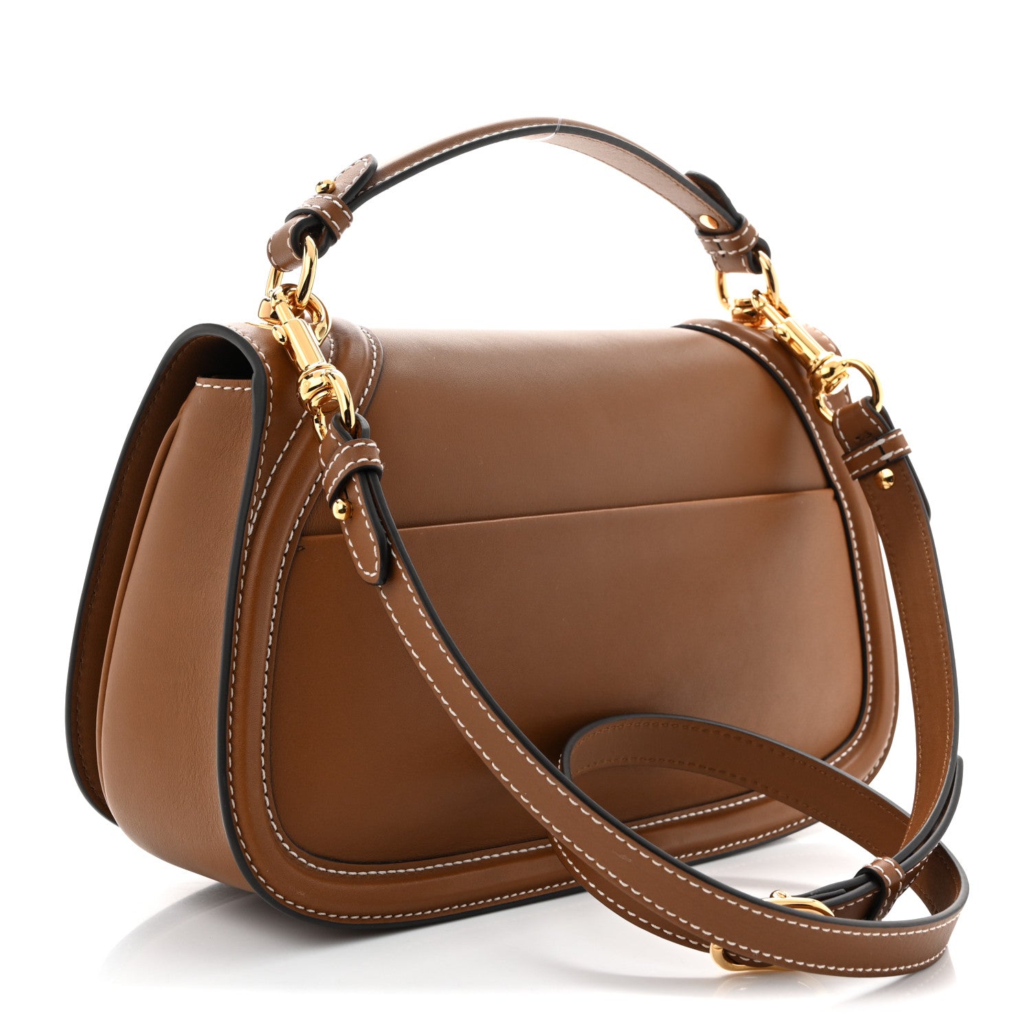 Gucci Calfskin Large Blondie Top Handle Flap Bag Sundial 3 of 11