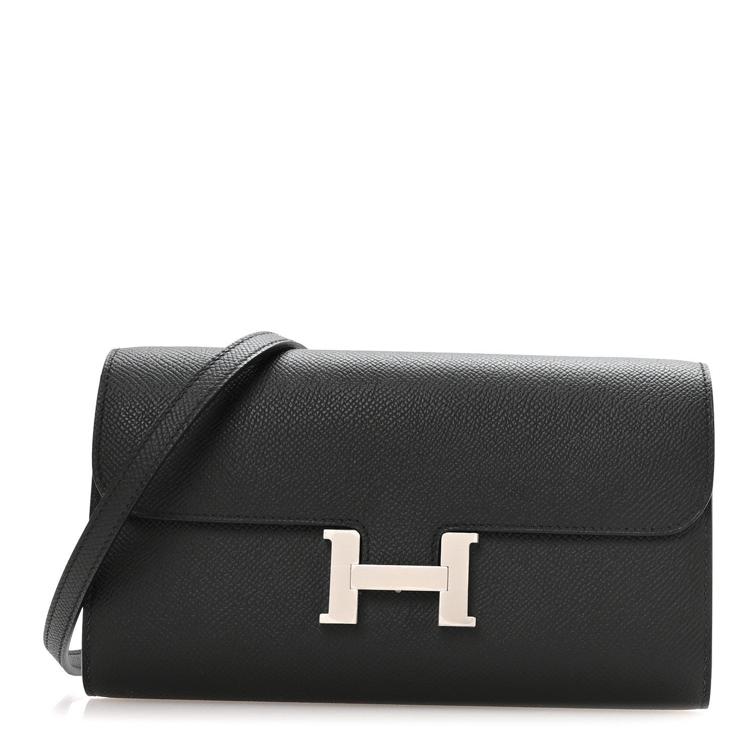 Hermes Epsom Constance Wallet To Go Black 1 of 11