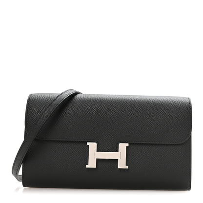 Hermes Epsom Constance Wallet To Go Black 1 of 11