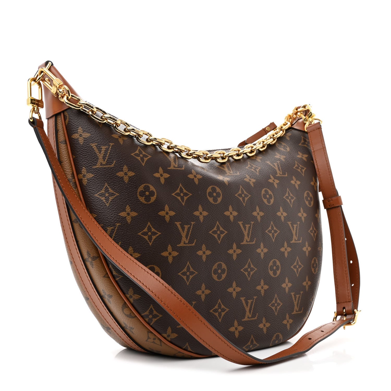 Louis Vuitton Reverse Monogram Loop Hobo 4 of 11