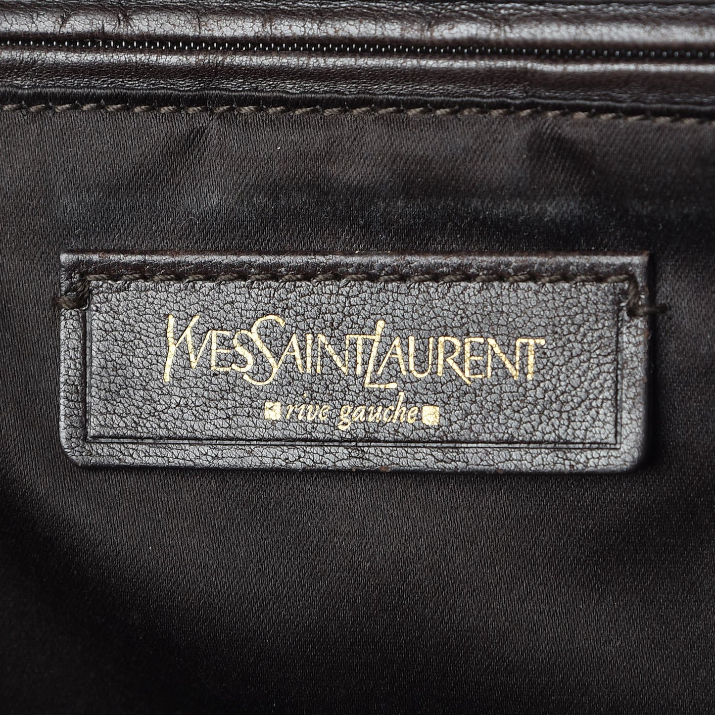 Calfskin Large Muse Dark Brown