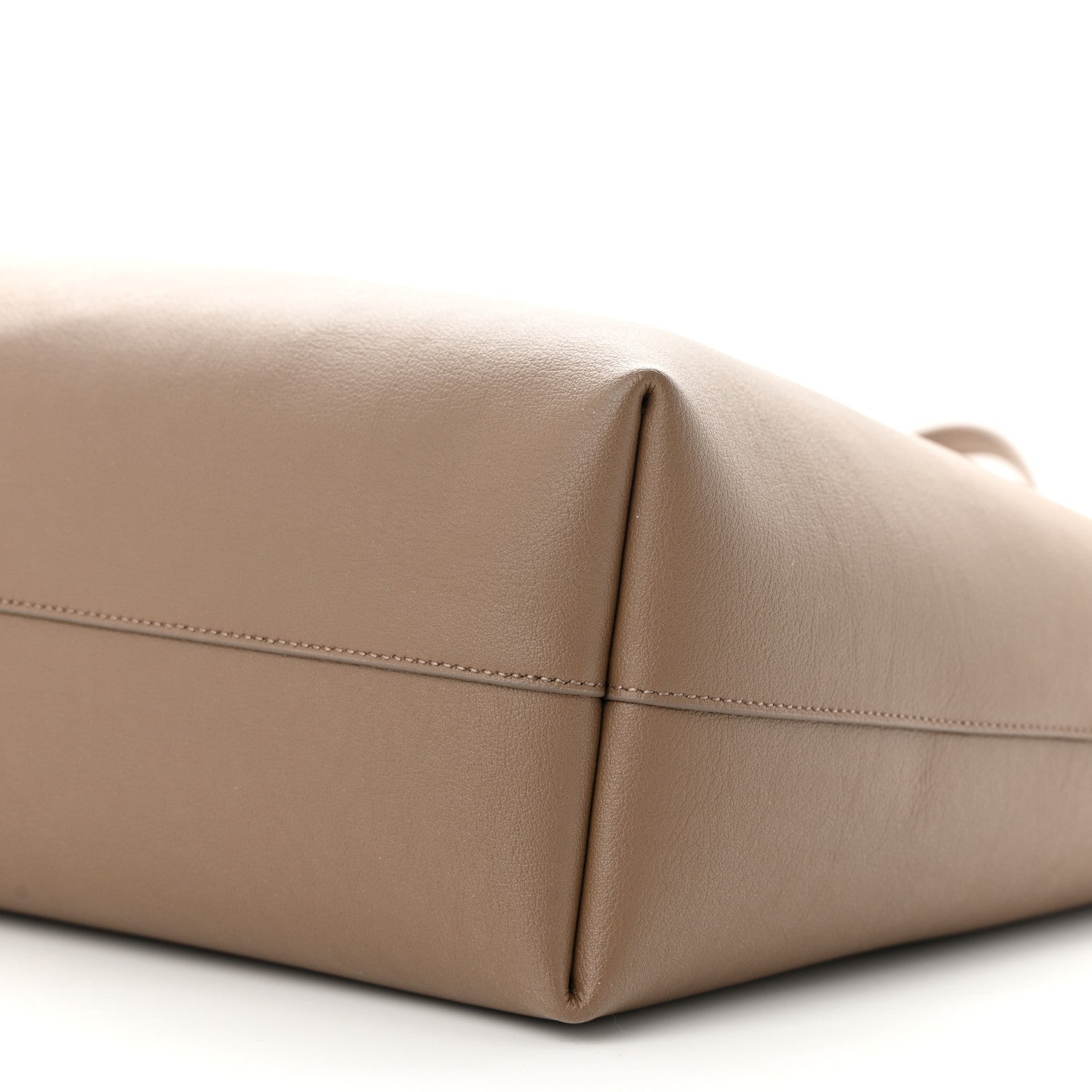 Saint Laurent Calfskin Large Shopping Tote Taupe 11 of 11