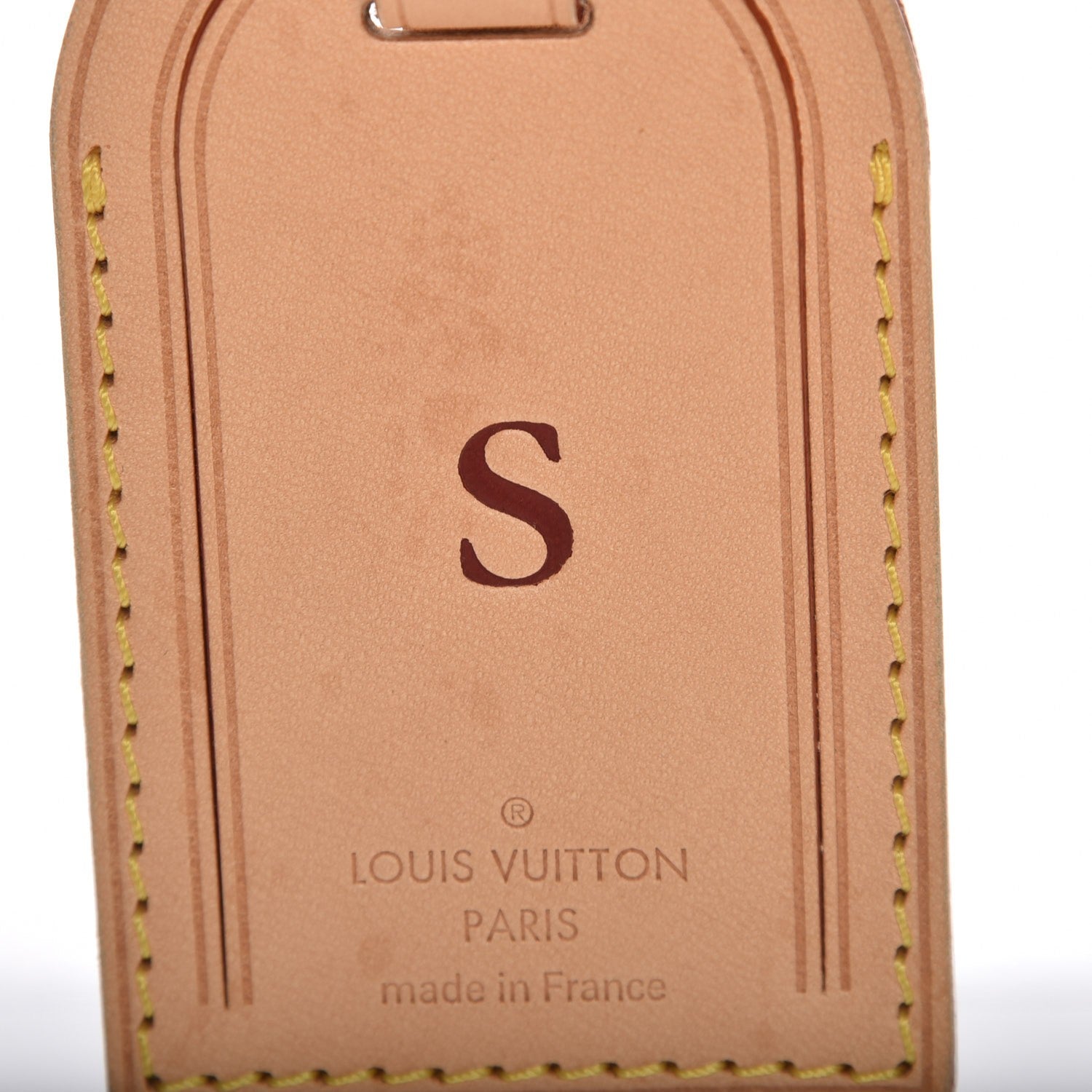 Louis Vuitton Vachetta Luggage Tag 3 of 4