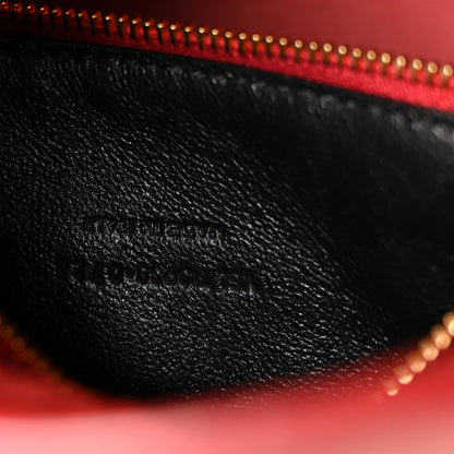 Saint Laurent Smooth Calfskin Small Le 5 A 7 Soft Hobo Red Danger 7 of 10