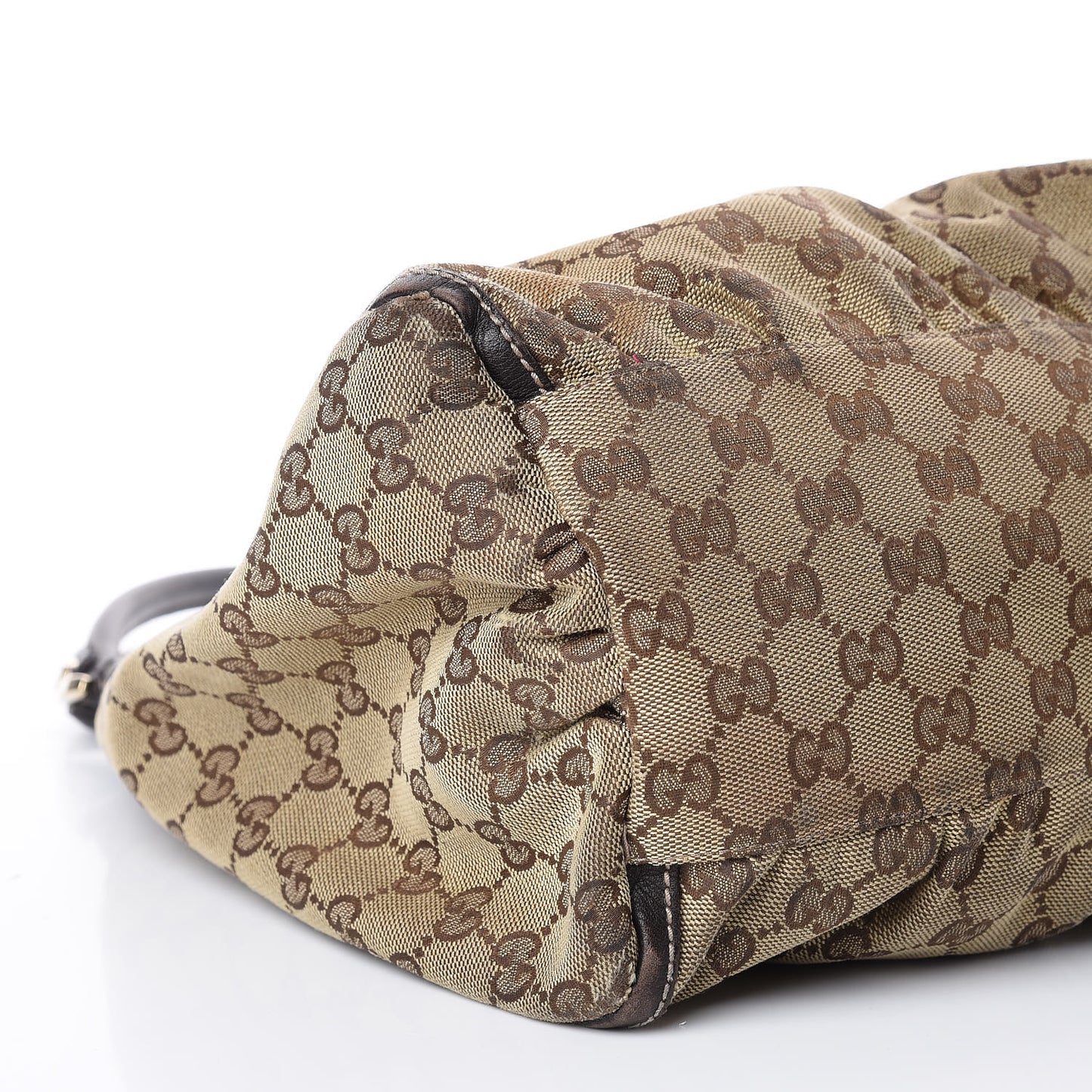 Monogram Large D Ring Hobo Dark Brown