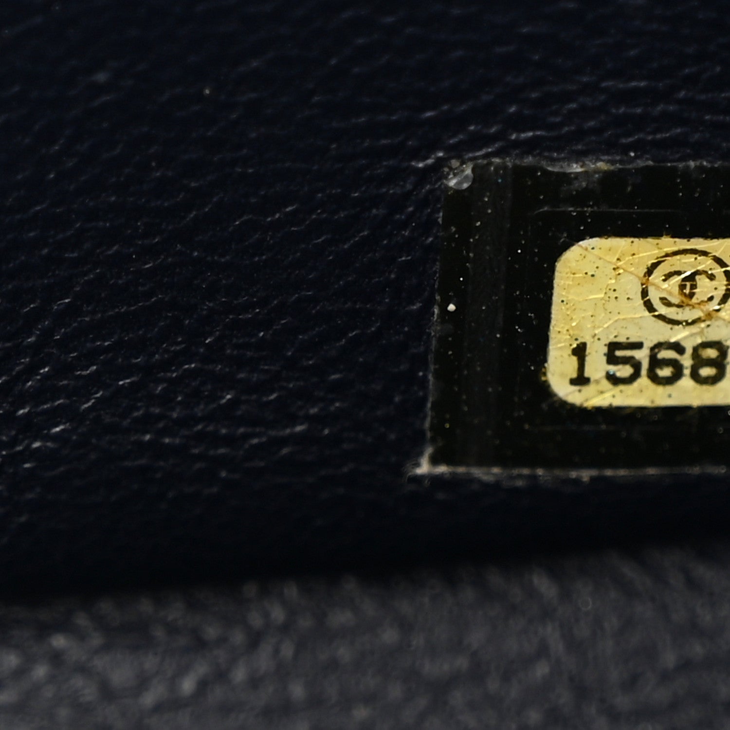 Chanel Aged Calfskin Quilted 2.55 Reissue 226 Flap Navy Blue 7 of 12