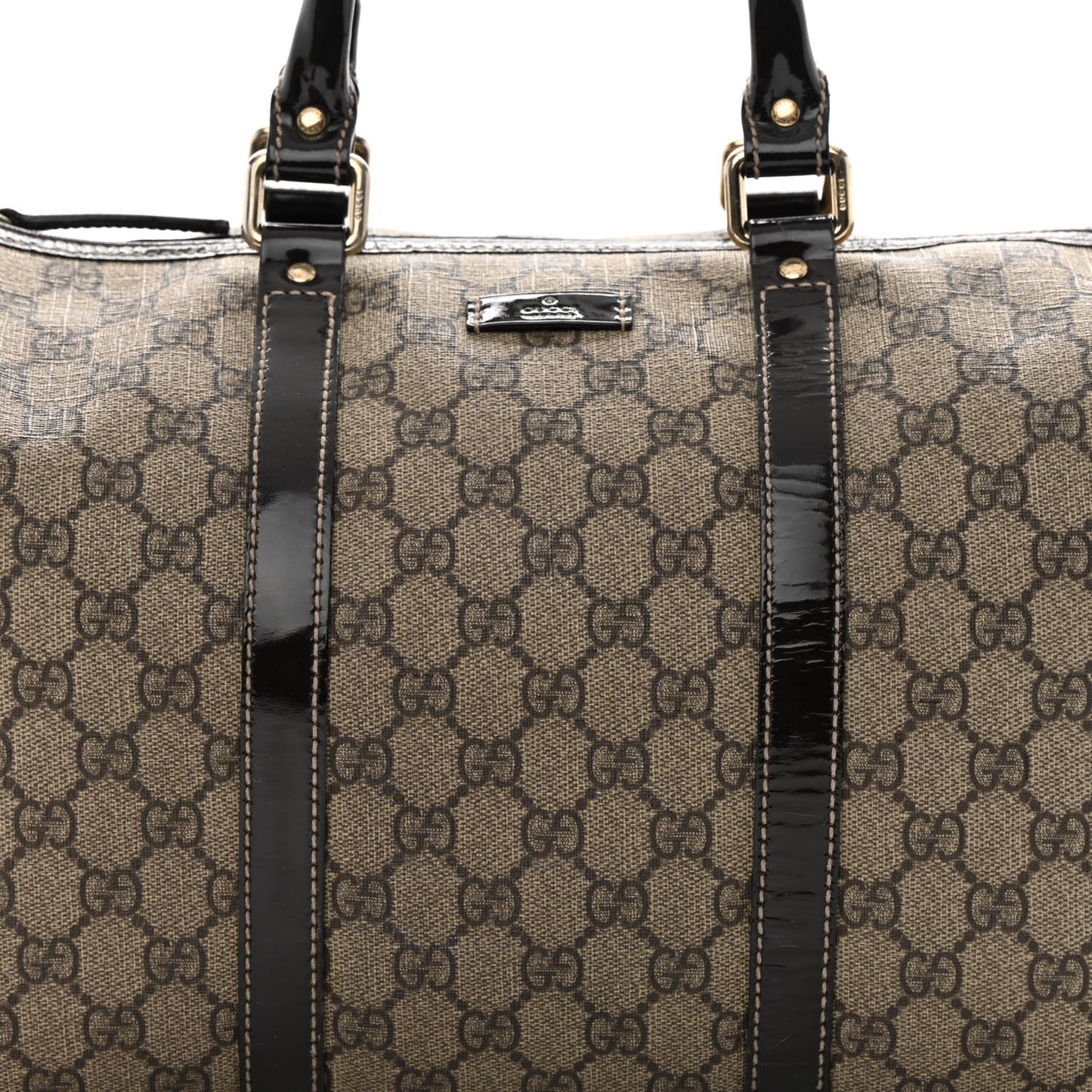 GG Plus Monogram Medium Joy Boston Dark Brown