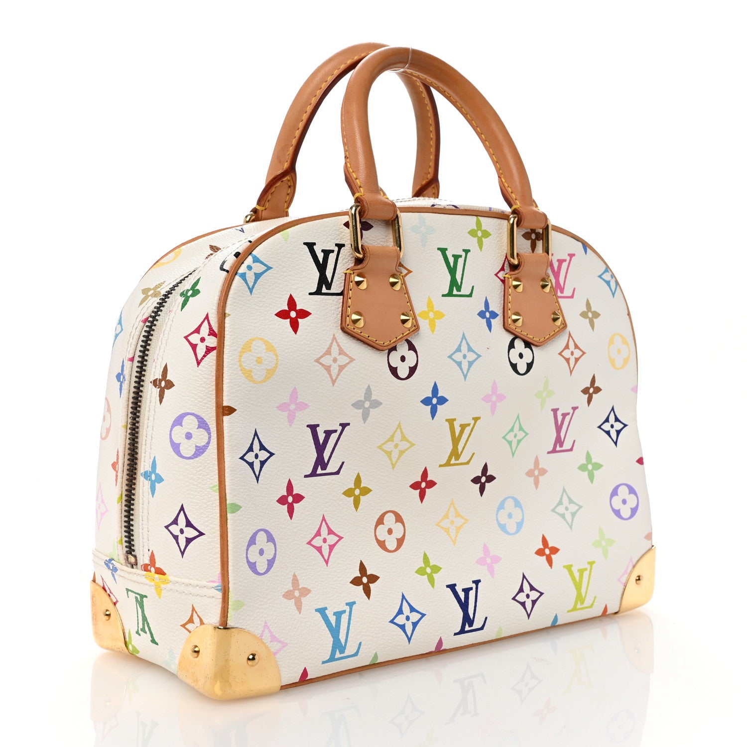 Louis Vuitton Monogram Multicolor Trouville White 2 of 10
