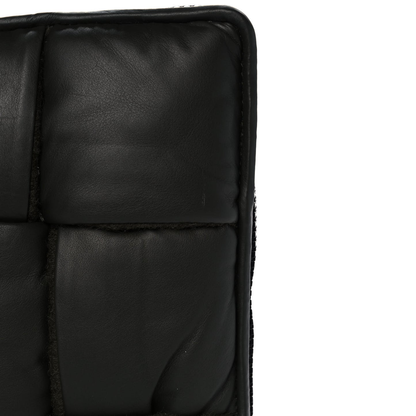 Calfskin Maxi Intrecciato Puffy Laptop Pouch Camping