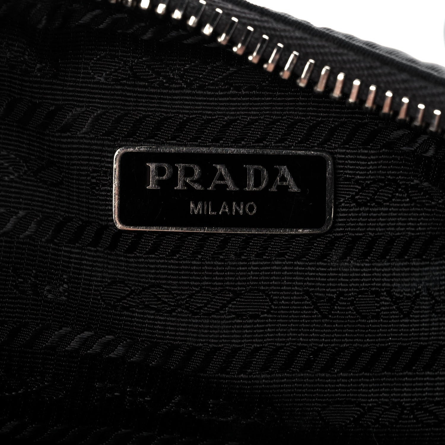 Prada Nylon Re-Edition 2005 Shoulder Bag Black 7 of 9