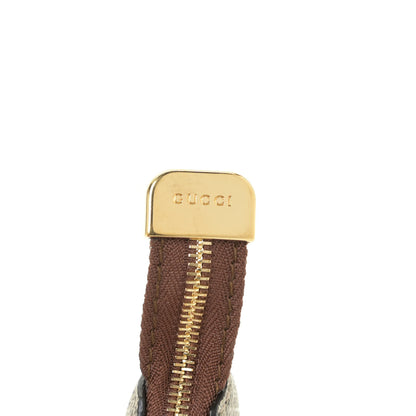 Gucci GG Supreme Monogram Key Case Beige Ebony Cuir 10 of 11