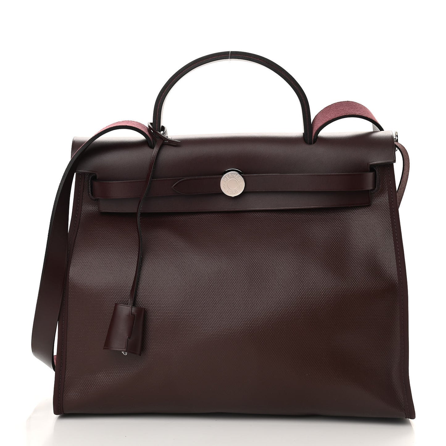 Toile H Berline Vache Hunter Herbag Zip 31 PM Rouge Sellier
