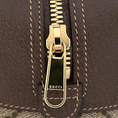 Gucci GG Supreme Monogram Web Small Ophidia Shoulder Bag Brown 12 of 12