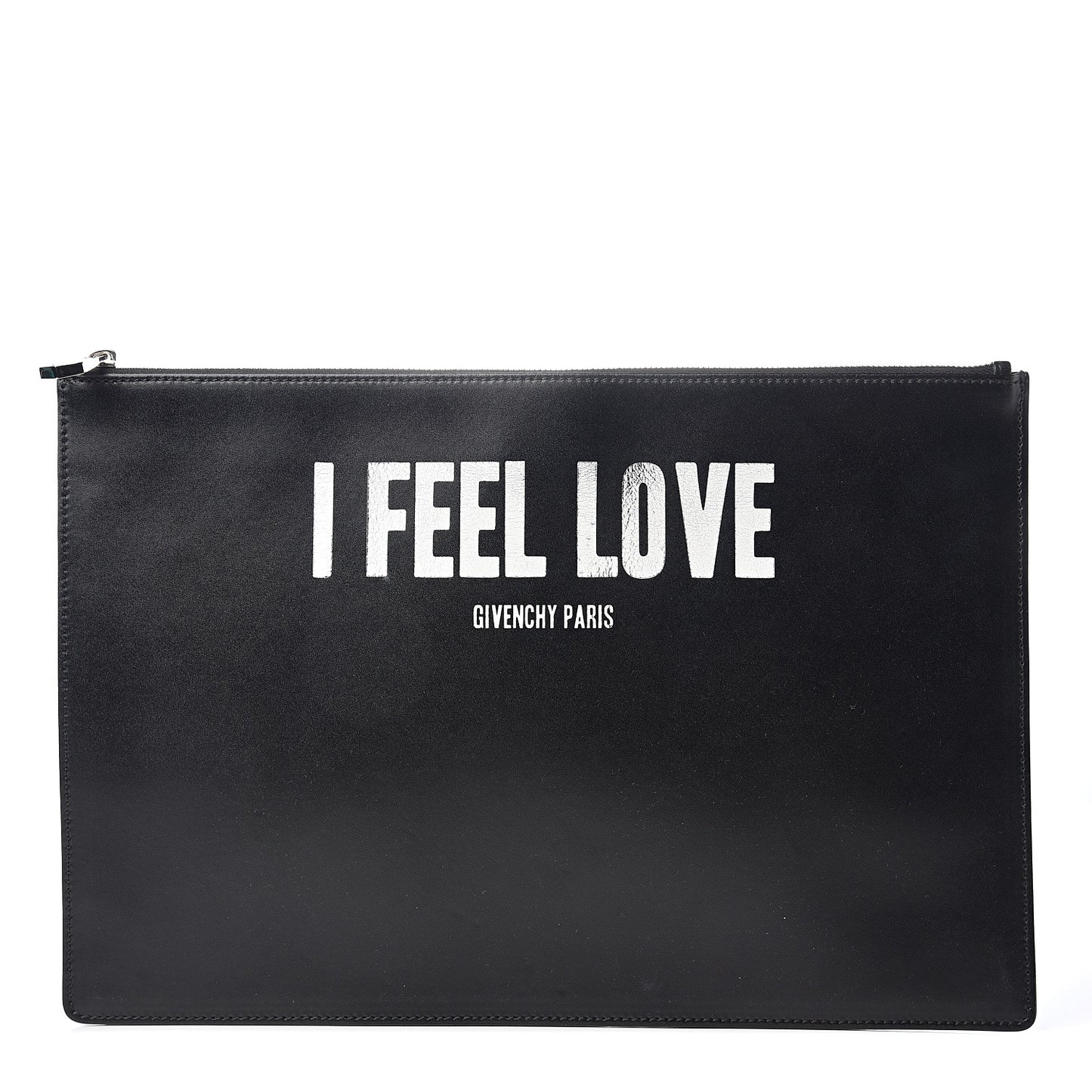 Calfskin I Feel Love Medium Pouch Black