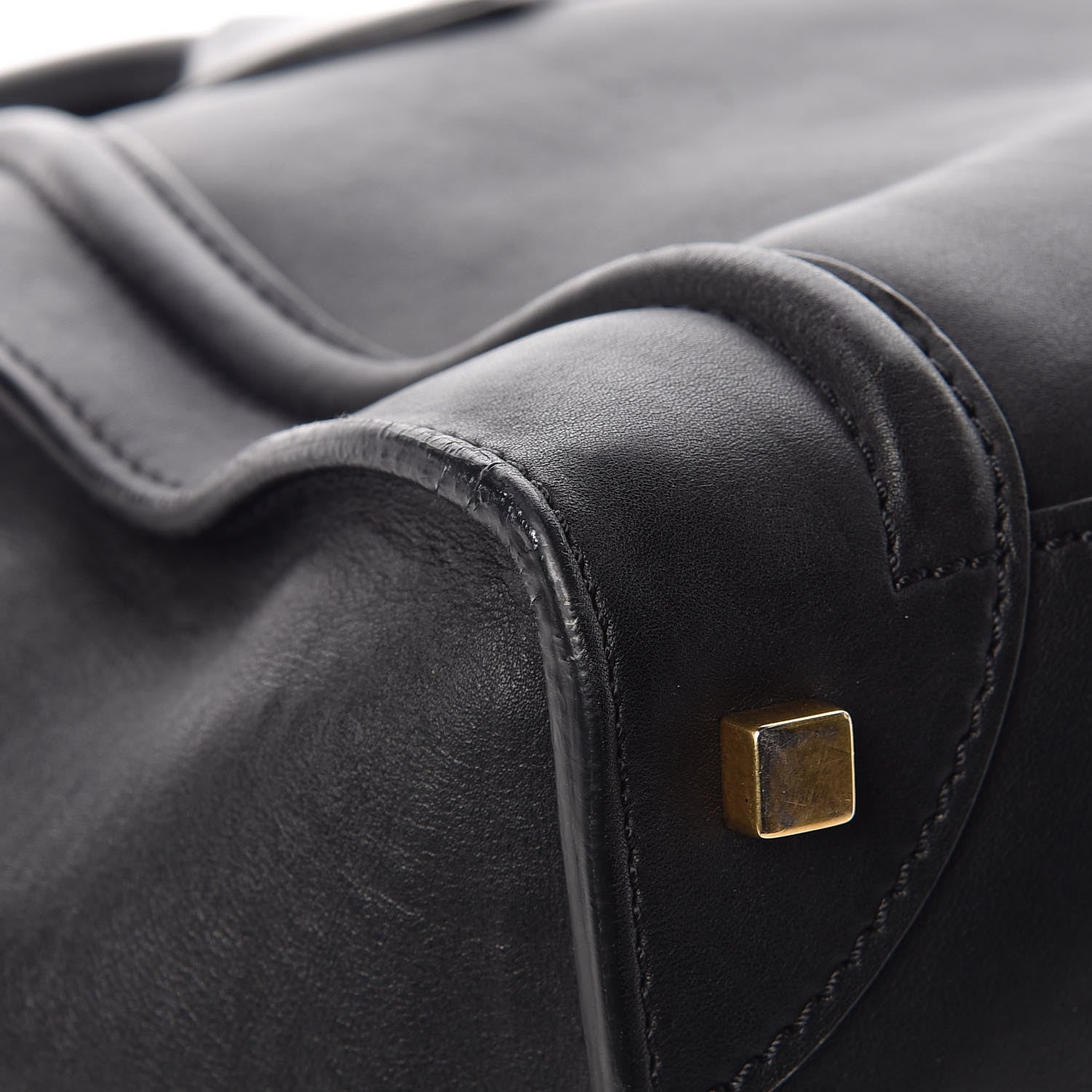 Celine Smooth Calfskin Mini Luggage Black 12 of 20