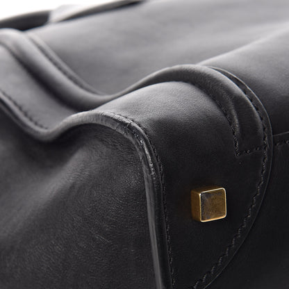 Celine Smooth Calfskin Mini Luggage Black 12 of 20