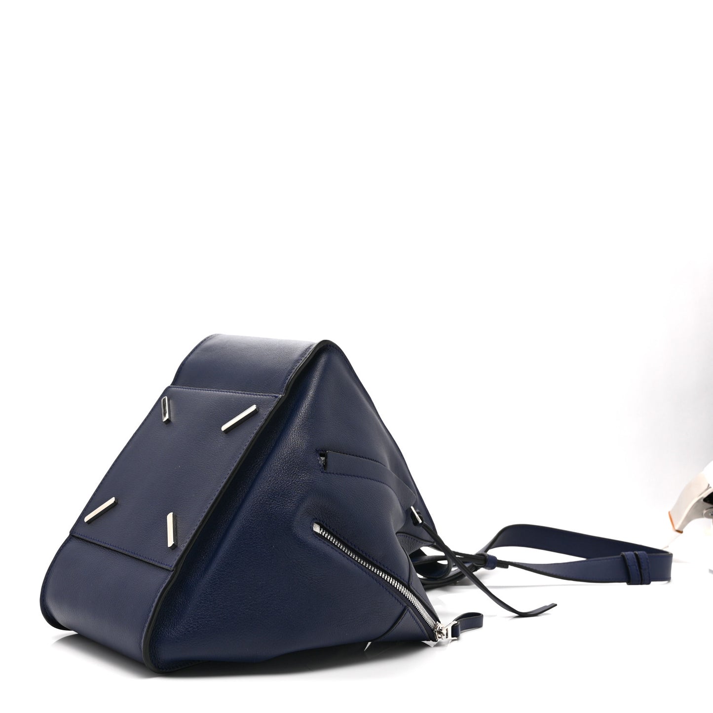 Calfskin Small Hammock Shoulder Bag Marine