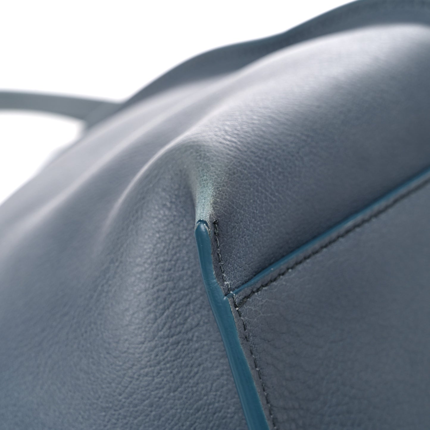 Smooth Calfskin Medium Vick Tote Cloudy Blue