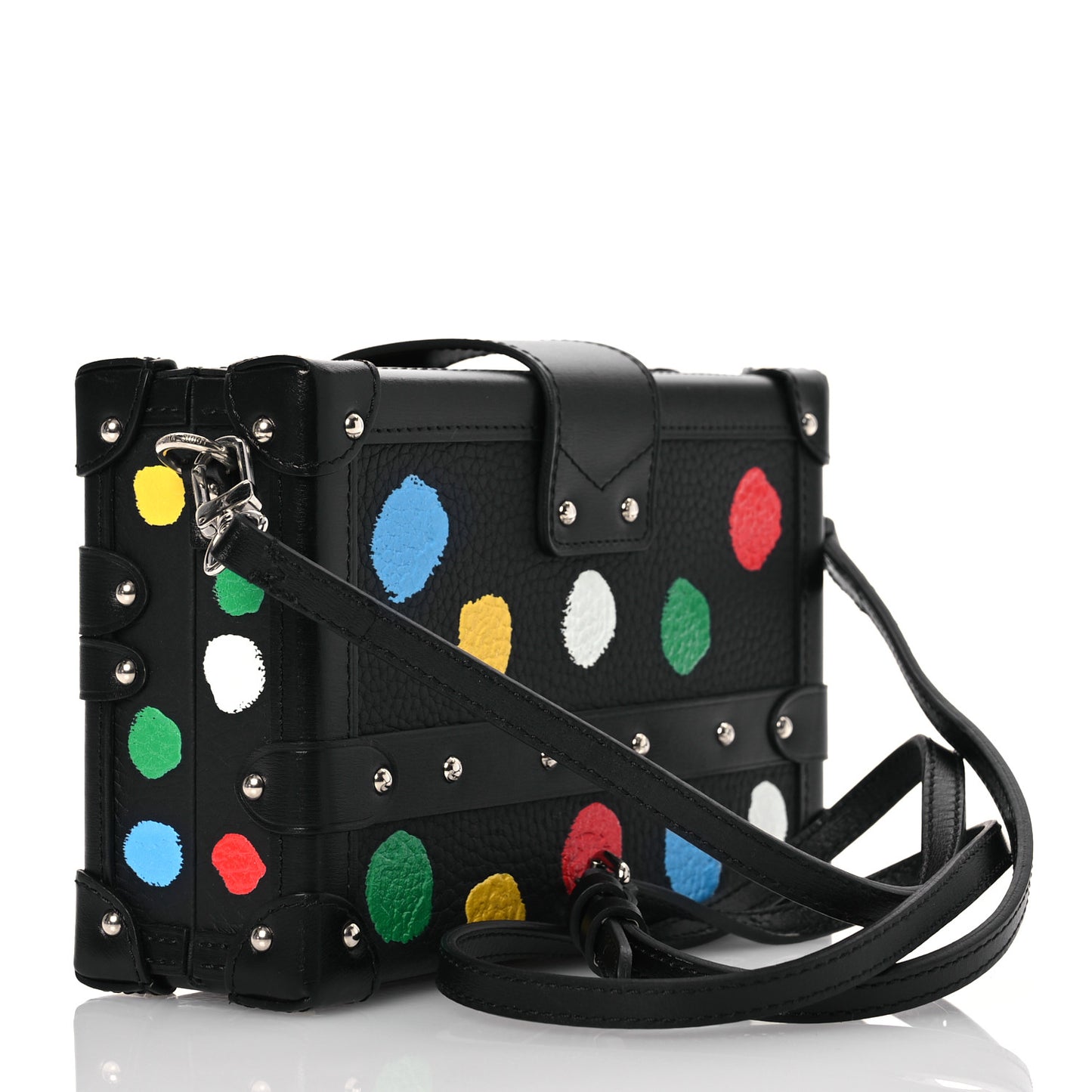 LV X YK Taurillon Petite Malle Black
