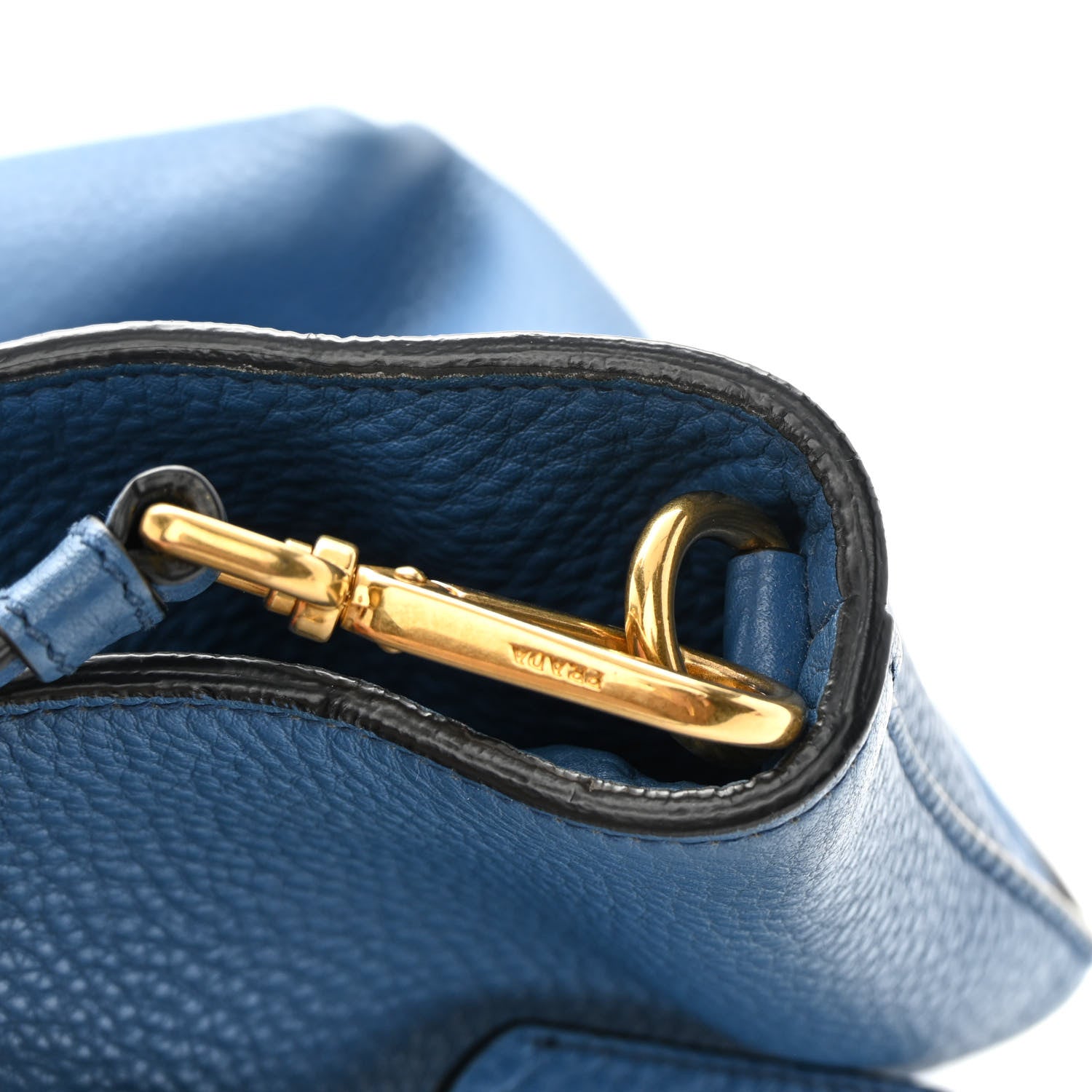 Prada Vitello Daino Shopping Tote Inchiostro 12 of 15