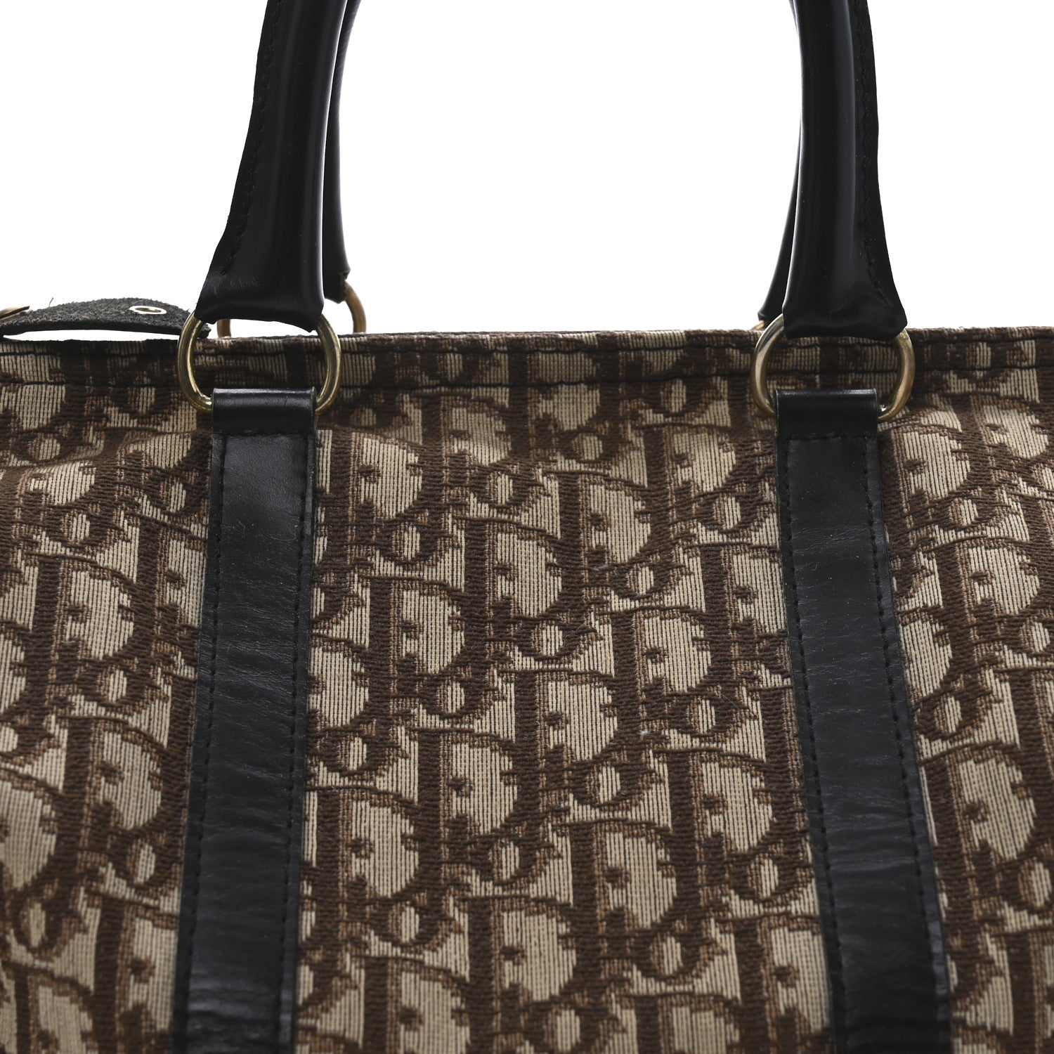 Christian Dior Monogram Boston Brown 6 of 8