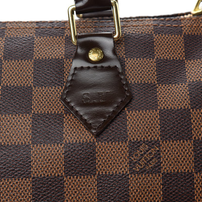 Louis Vuitton Damier Ebene Speedy Bandouliere 30 8 of 11