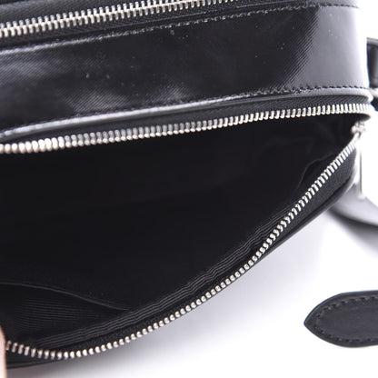 Burberry Coated Canvas Horseferry Print Micro Camera Bag Black 5 of 10