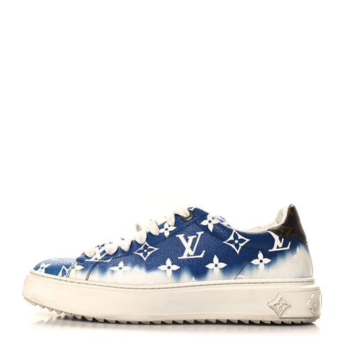 Monogram Escale Time Out Sneakers 38 Blue