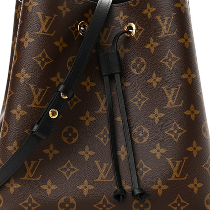 Louis Vuitton Monogram Neonoe MM Black 6 of 8
