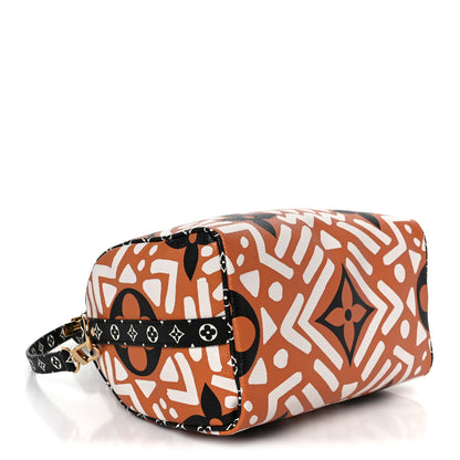 Louis Vuitton Monogram Giant Crafty Speedy Bandouliere 25 Creme Caramel 4 of 11
