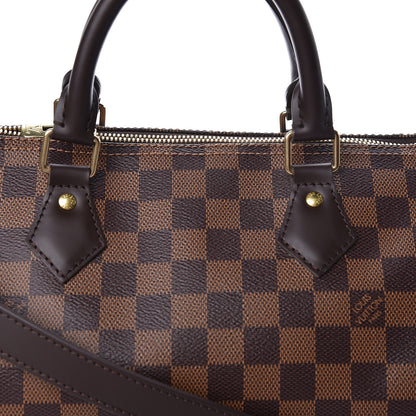 Louis Vuitton Damier Ebene Speedy Bandouliere 30 10 of 12