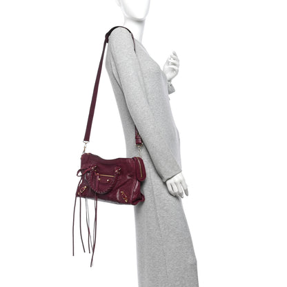 Balenciaga Agneau Classic Gold Hardware S City Violet Prune 2 of 11