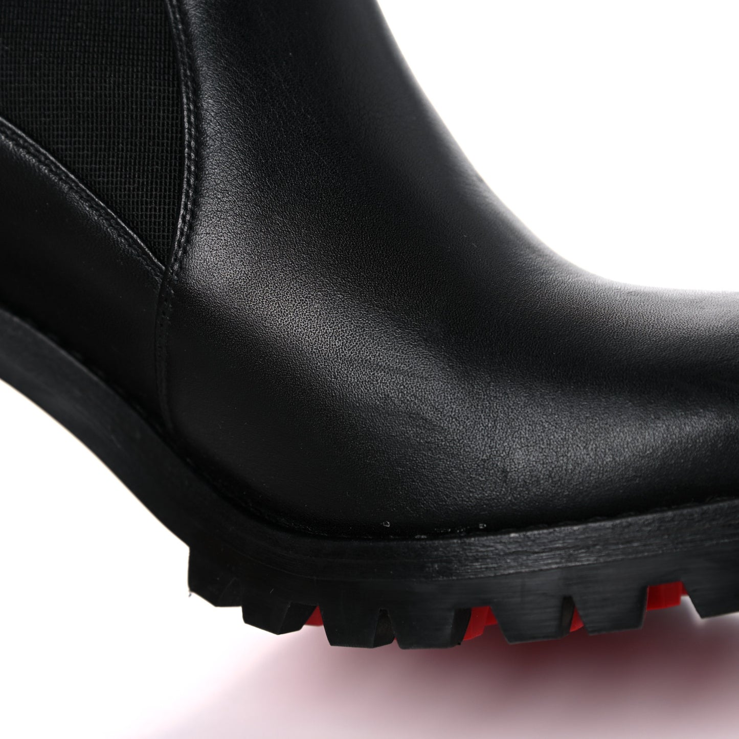 Calfskin Marchacroche 70 Chelsea Boots 37 Black