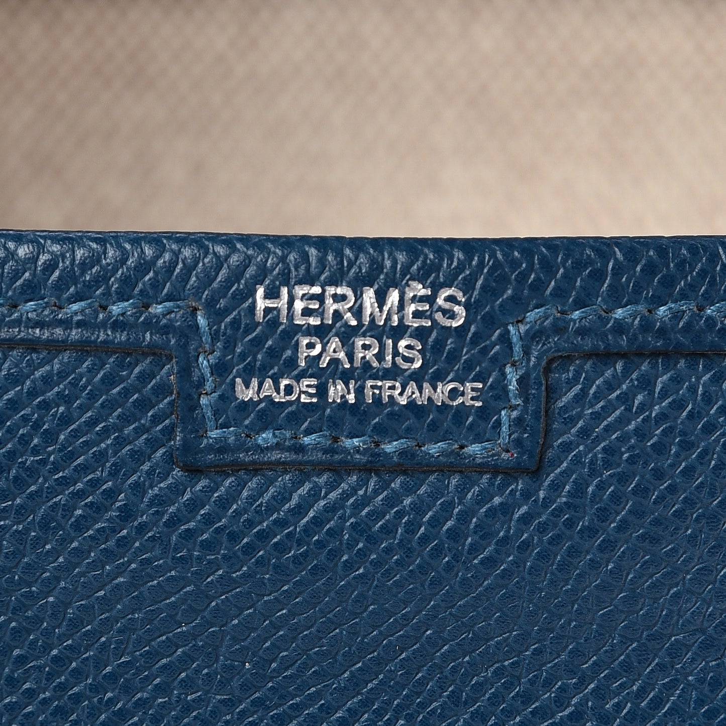 Epsom Jige PM Clutch Bleu Thalassa