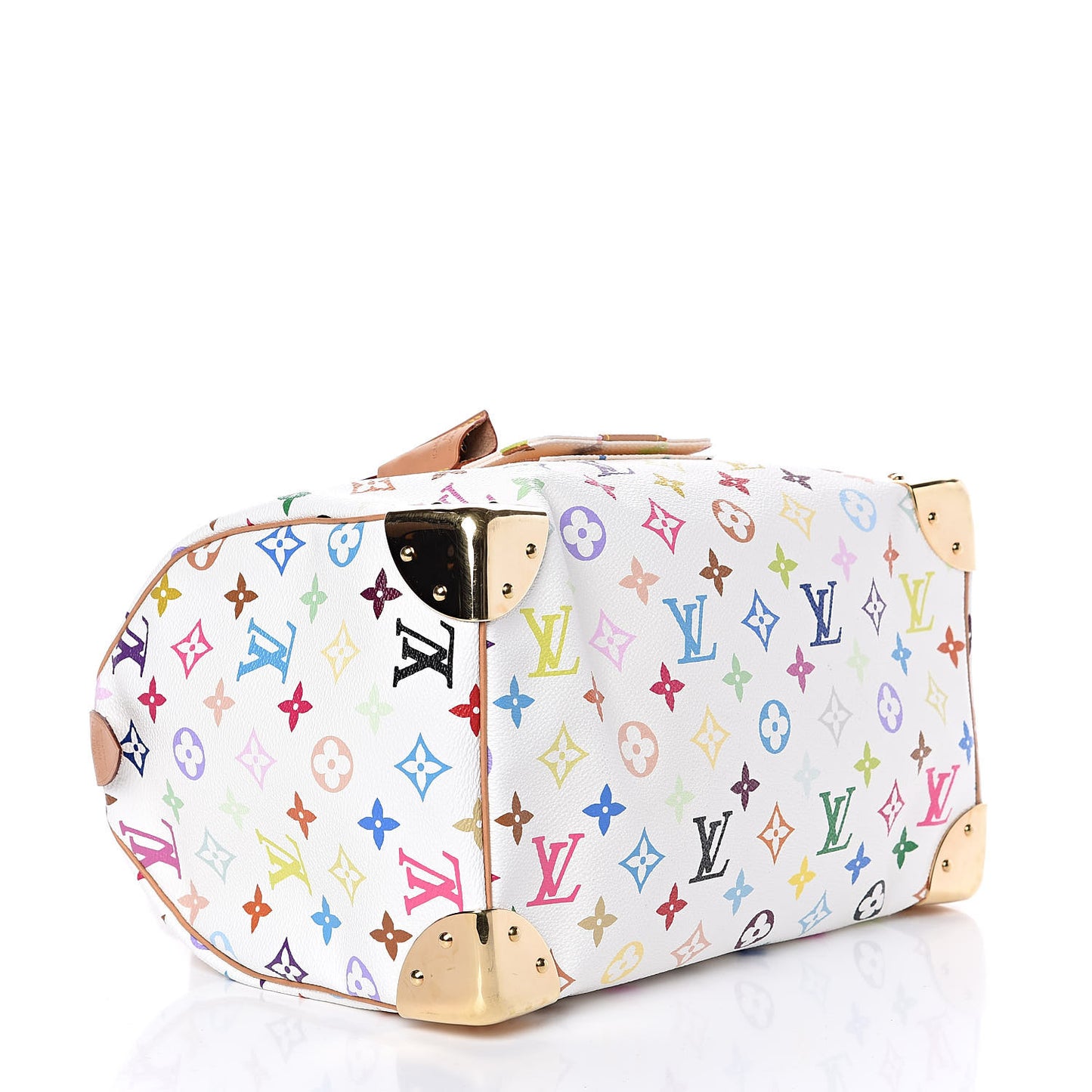Monogram Multicolor Speedy 30 White