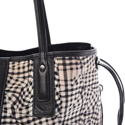 MCM Visetos Medium Liz Reversible Shopper Tote Black 15 of 20