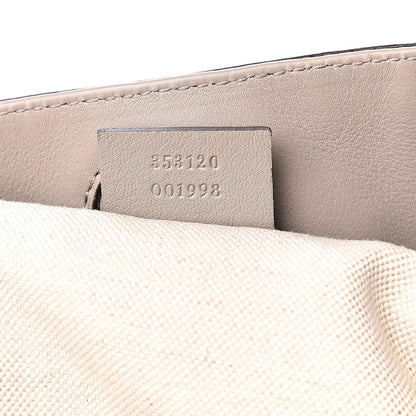 Gucci Guccissima Medium Bree Foldover Tote Nude 6 of 9