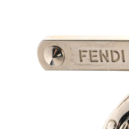Fendi Fox Rabbit Goat Mink Fur Vitello Flamingo Bagood Monster Bag Bug Charm Light Blue 3 of 4